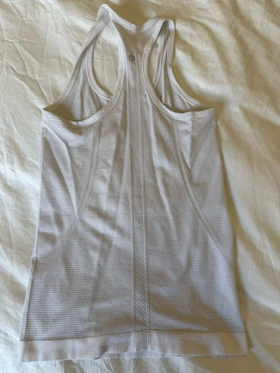 lululemon athletica White Swiftly Tank - Picture 2 of 2